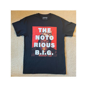 NWOT The Notorious BIG Black Tee